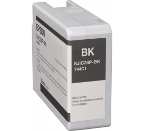 Epson SJIC36P(K) (C13T44C140) Rašalinė kasetė, Juoda