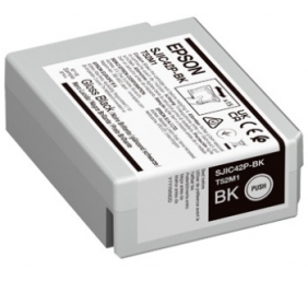 Epson SJIC42P-BK (C13T52M140) Rašalinė kasetė, Juoda