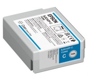 Epson SJIC42P-C (C13T52M240) Rašalinė kasetė, Žydra
