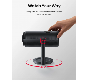Anker Nebula | Capsule Gimbal Stand | Adjustable Viewing Angle | Maximum weight (capacity) 1 kg | Black