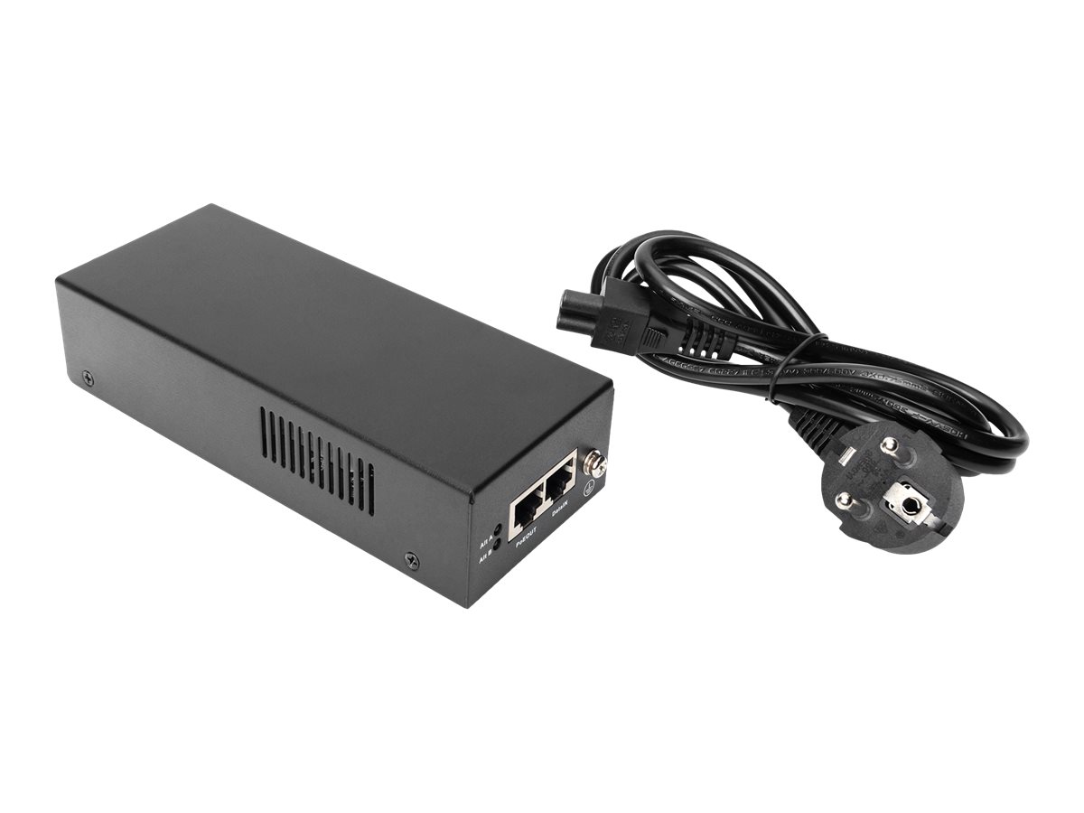 Digitus Gigabit Ethernet PoE++ Injector, 802.3bt, 85 W | DN-95109