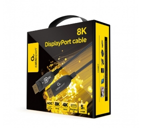 Cablexpert Active Optical (AOC) 8K DisplayPort cable AOC Premium Series, 5 m | CC-DP8K-AOC-5M