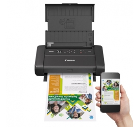 Canon MAXIFY BX110 with battery | Colour | Inkjet | Printer | Maximum ISO A-series paper size A4 | Black