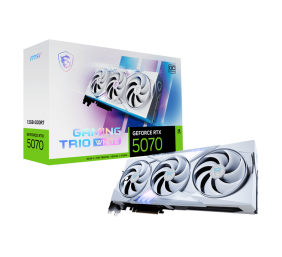 MSI GeForce RTX 5070 12G GAMING TRIO OC WHITE | NVIDIA | 12 GB | GeForce RTX 5070 | GDDR7 | HDMI ports quantity 1 | PCI Express Gen 5