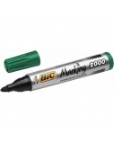 Bic Permanentinis žymeklis Eco 2000 2-5 mm, žalias, pakuotėje 12 vnt. 000026