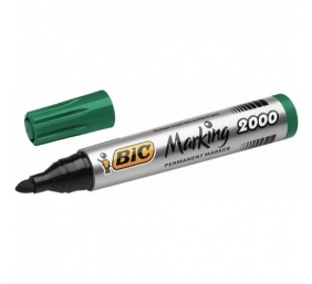 Bic Permanentinis žymeklis Eco 2000 2-5 mm, žalias, pakuotėje 12 vnt. 000026