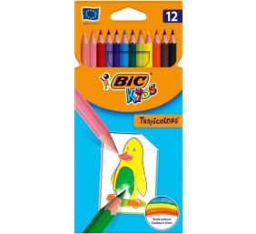 Bic Spalvoti pieštukai Tropicolors 12 spalvų rinkinys 022503