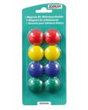 Stanger Spalvoti magnetai 8 vnt. rinkinys 73002