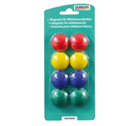 Stanger Spalvoti magnetai 8 vnt. rinkinys 73002