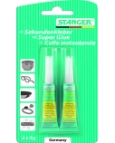 Stanger Klijai Superglue 2 x 3 g, pakuotėje 12vnt. 18041