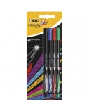 Bic Rašiklių rinkinys FineLiners Intensity Fine Clas Mix 0,4 mm, 4 spalvų rinkinys 449336