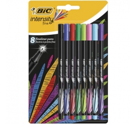 Bic Rašiklių rinkinys FineLiners Intensity Fine 0.4 mm, 8 spalvų rinkinys 449268