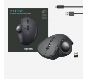 Pelė belaidė Logitech MX Ergo Wireless Trackball (910-005179)