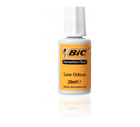 Bic Korektorius su teptuku 20 ml, pakuotėje 10 vnt., 343894