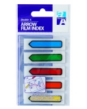 Double A Plastikiniai žymekliai - indeksai 5C 45x12 mm Full colors