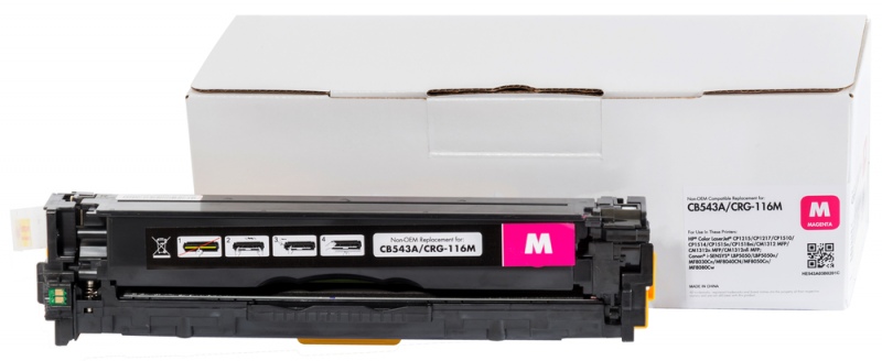 Neoriginali Static Control HP CB543A/CE323A/CF213A/ Canon CRG716, purpurinė kasetė