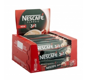 NESCAFE 3in1 Classic 28 vnt. x 17,5 g dėžutė