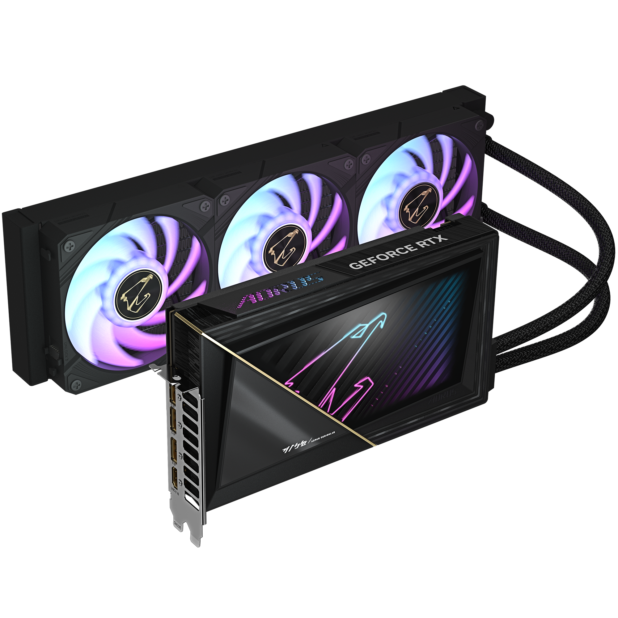 Gigabyte AORUS GeForce RTX 5090 XTREME WATERFORCE 32G | NVIDIA | 32 GB | GeForce RTX 5090 | GDDR7 | HDMI ports quantity 1 | PCI-E 5.0