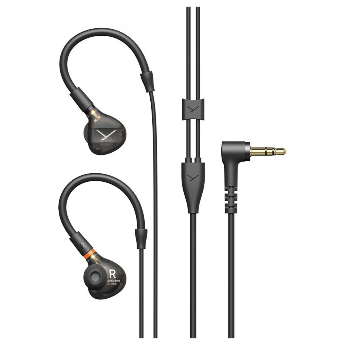 Beyerdynamic Drum and Bass Earphones with Detachable Connection Cable | DT 71 IE | 3.5 mm | Black