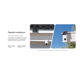 Anker Eufy | Security Camera with Solar Panel | SoloCam E30 | F/1.6 | IP65 | Micro SD, Max. 128GB
