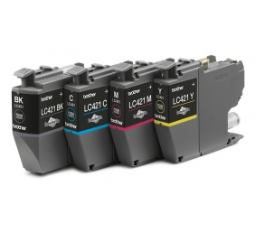 Brother LC421VALDR | Ink Cartridges | Black, cyan, magenta, yellow