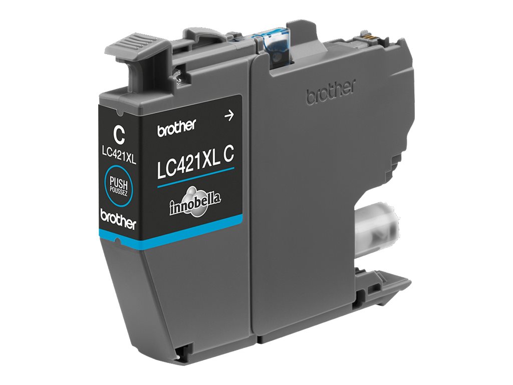 Brother LC421XLC Ink Cartridge, Cyan | Brother LC421XLC | Ink cartridge | Cyan