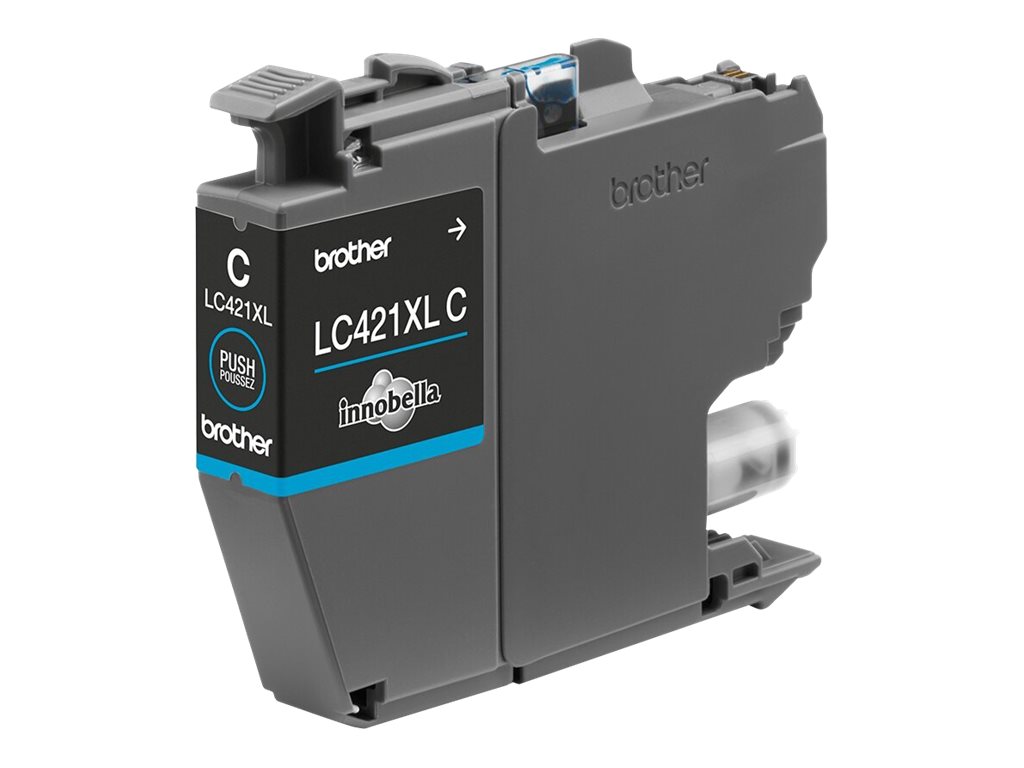 Brother LC421XLC Ink Cartridge, Cyan | Brother LC421XLC | Ink cartridge | Cyan