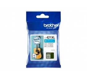Brother LC421XLC Ink Cartridge, Cyan | Brother LC421XLC | Ink cartridge | Cyan