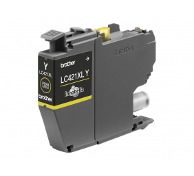 Brother LC421XLY Ink Cartridge, Yellow | Brother LC421XLY | Ink Cartridge | Yellow