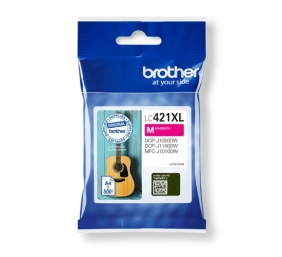 Brother LC421XLM Ink Cartridge, Magenta | Brother LC421XLM | Ink Cartridge | Magenta