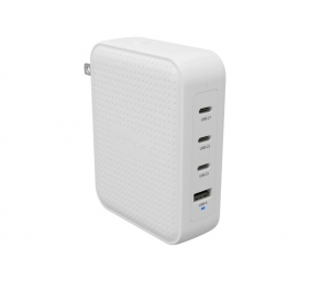 Hyper HyperJuice 145W USB-C GaN Travel Charger with 4 Ports - White | Hyper