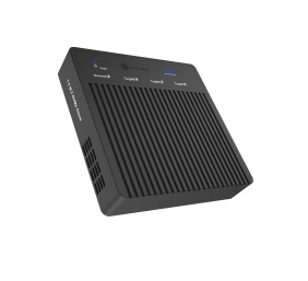 Raidsonic 4-Bays USB4 Duplicator (1:3 clone) for NVMe M.2 SSD | IB-4013MCL-C4