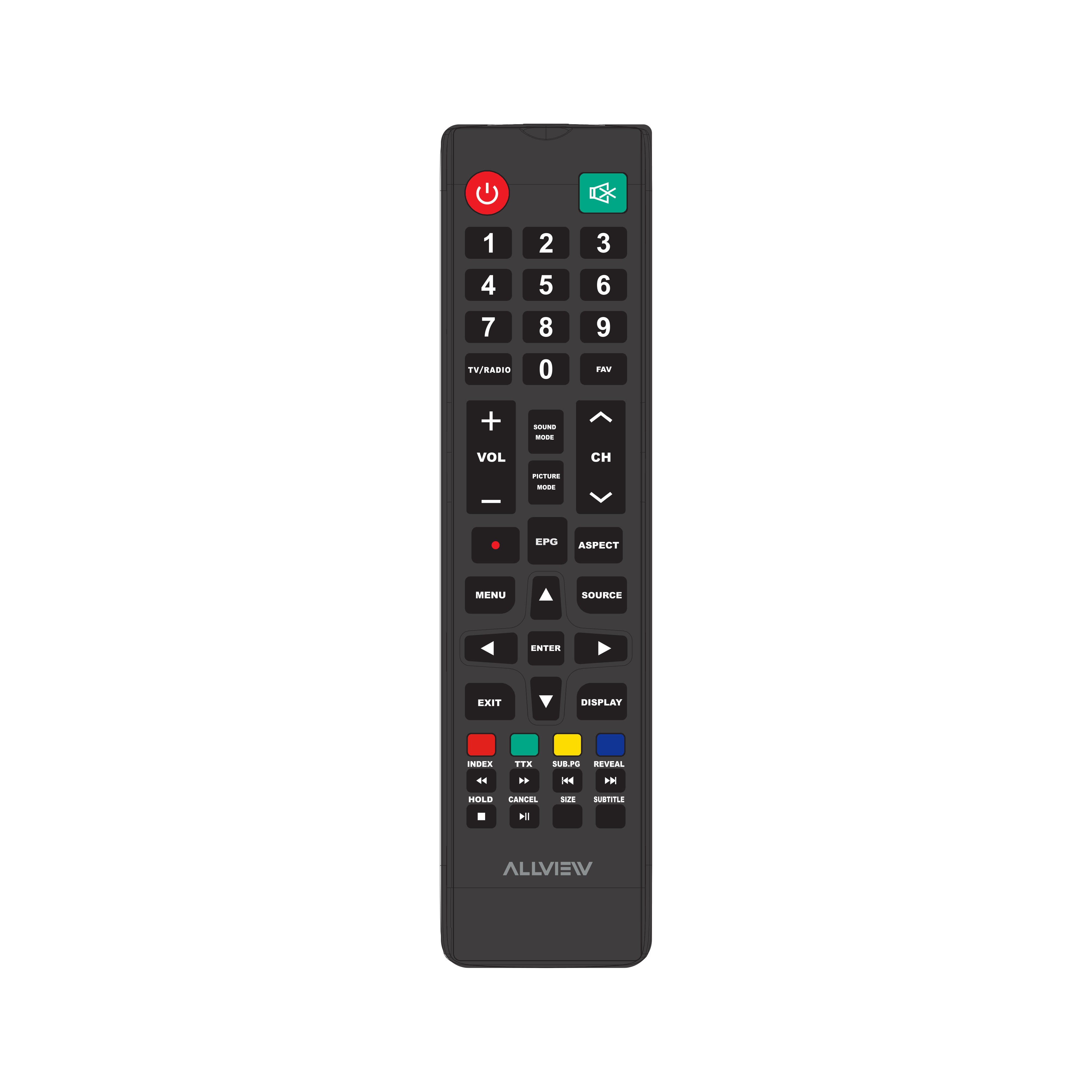 Allview HD Ready LED TV | 24ATC6300-H | 24 | Black