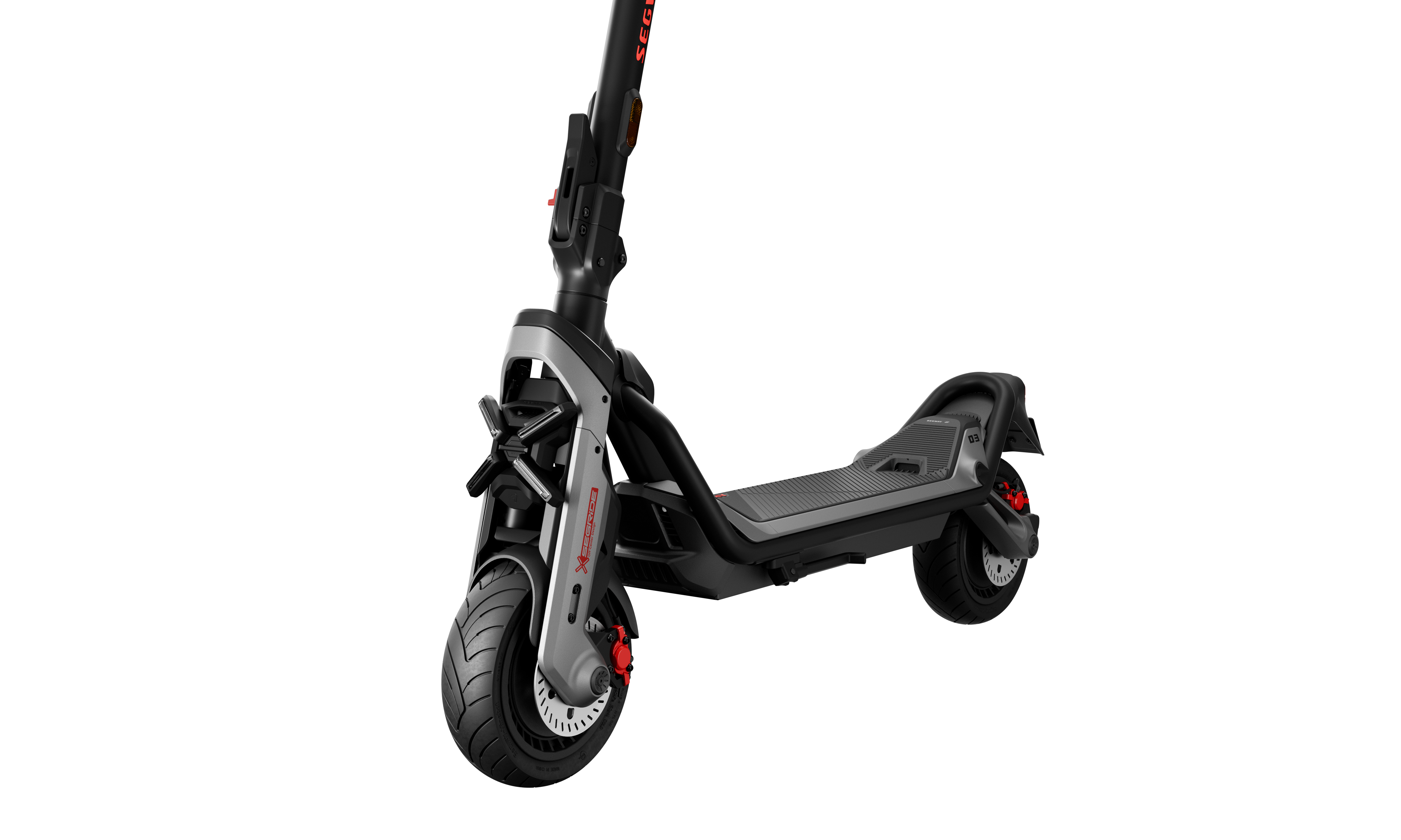 Segway | Superscooter GT3 E | Electric Scooter | Max 2400 W | Up to 25 km/h | 11 " | Black and Grey
