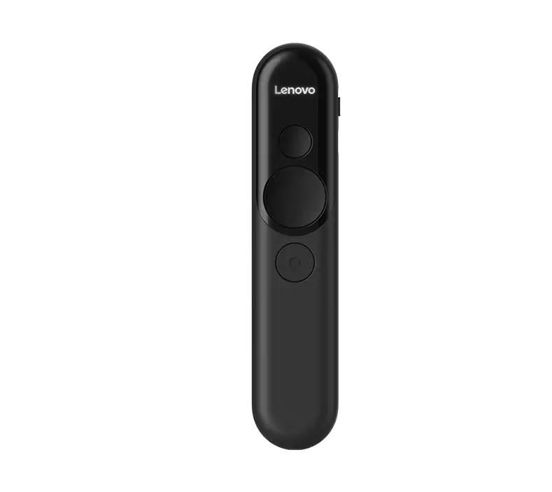 Lenovo | Laser Rechargeable Presentation Remote | Black
