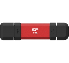 Silicon Power DS72 | 1000 GB | USB Type-A/USB Type-C 3.2 Gen 2 | Red
