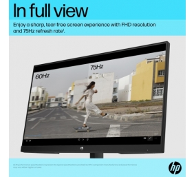 HP V24v G5 Monitorius 23.8'' VA FHD 1920x1080, 5 ms, 250 cd/m2, 75 Hz, Juoda