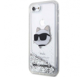 Karl Lagerfeld | Original Case IPHONE SE 2022/SE 2020/7/8 Karl Lagerfeld Hardcase Glitter Choupette Head (KLHCI8LNCHCS)