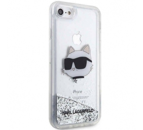 Karl Lagerfeld | Original Case IPHONE SE 2022/SE 2020/7/8 Karl Lagerfeld Hardcase Glitter Choupette Head (KLHCI8LNCHCS)