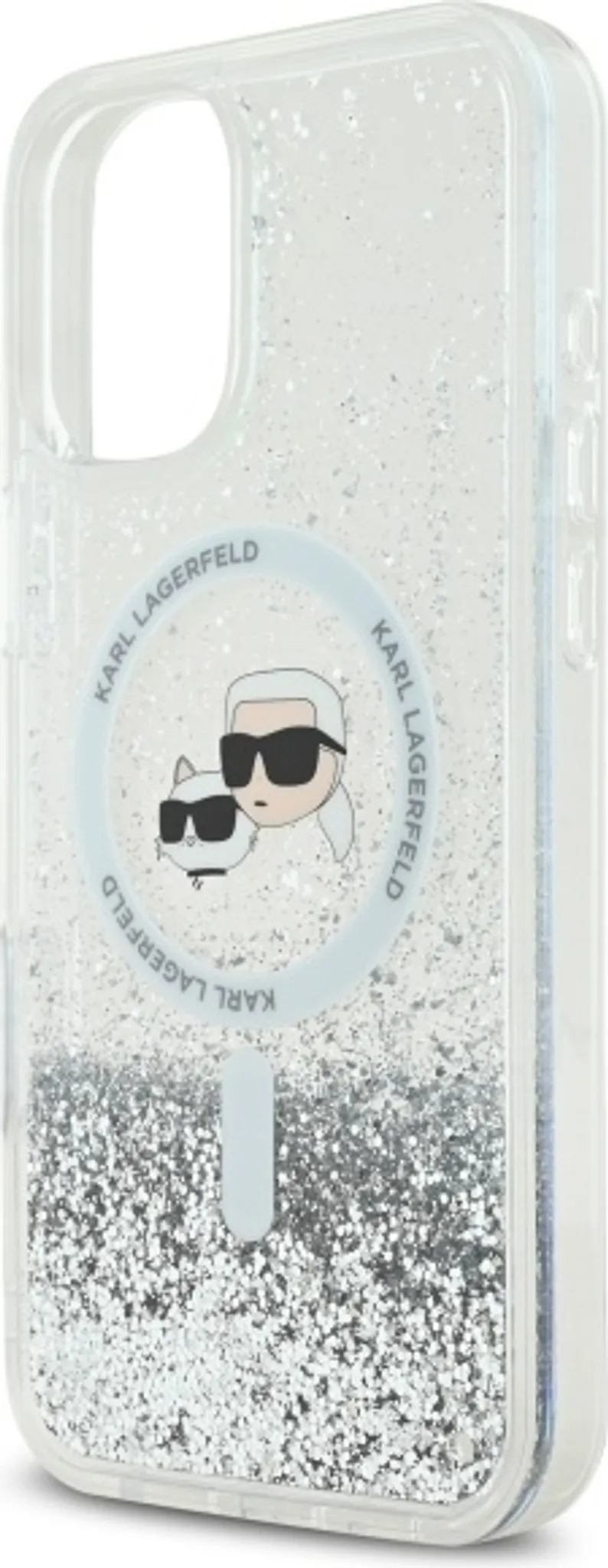 Karl Lagerfeld | KLHMP16MLGKCSGH | Back cover | iPhone 16 Plus | Apple | TPU/PC | Transparent