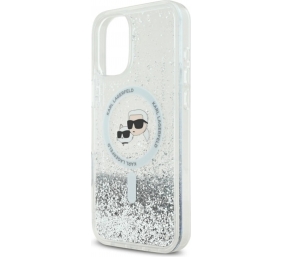 Karl Lagerfeld | KLHMP16MLGKCSGH | Back cover | iPhone 16 Plus | Apple | TPU/PC | Transparent