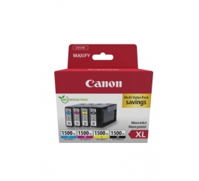 Canon PGI-1500XL (9182B010) Rašalinių kasečių komplektas, C/M/Y/BK