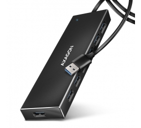 AXAGON SuperSpeed USB-A FLAT Hub | HUE-F7A