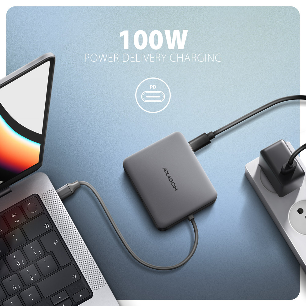 AXAGON USB-C 5Gbps SuperSpeed 5in1 Hub | HMC-5HL