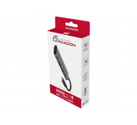 AXAGON SuperSpeed USB-C 10 Gbps SPEEDSTER 4 Hub | HMC-4G2