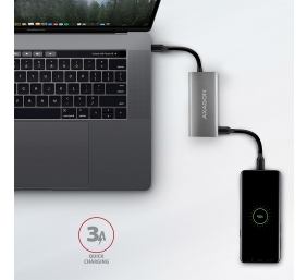 AXAGON SuperSpeed USB-C 10 Gbps SPEEDSTER 4 Hub | HMC-4G2