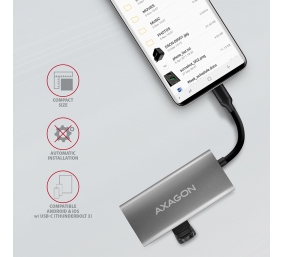 AXAGON SuperSpeed USB-C 10 Gbps SPEEDSTER 4 Hub | HMC-4G2