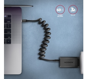 AXAGON Data and charging cable, 1.1 m | BUCM-CM20TB | USB Type C to USB Type C
