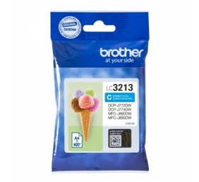 Brother LC3213 C (LC3213C) Rašalinė kasetė, Žydra