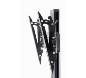 EDBAK Floor stand | TRV200 Videoconferencing Trolley | Tilt | 75-86 " | Maximum weight (capacity) 120 kg | Black